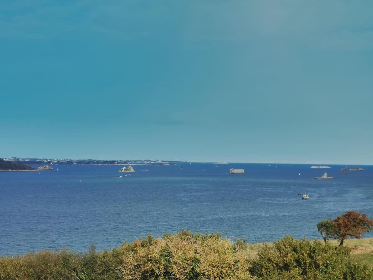 Plouézocʼh Kermartin - Maison De Famille Avec Vue Sur La Baie De Morlaix מראה חיצוני תמונה