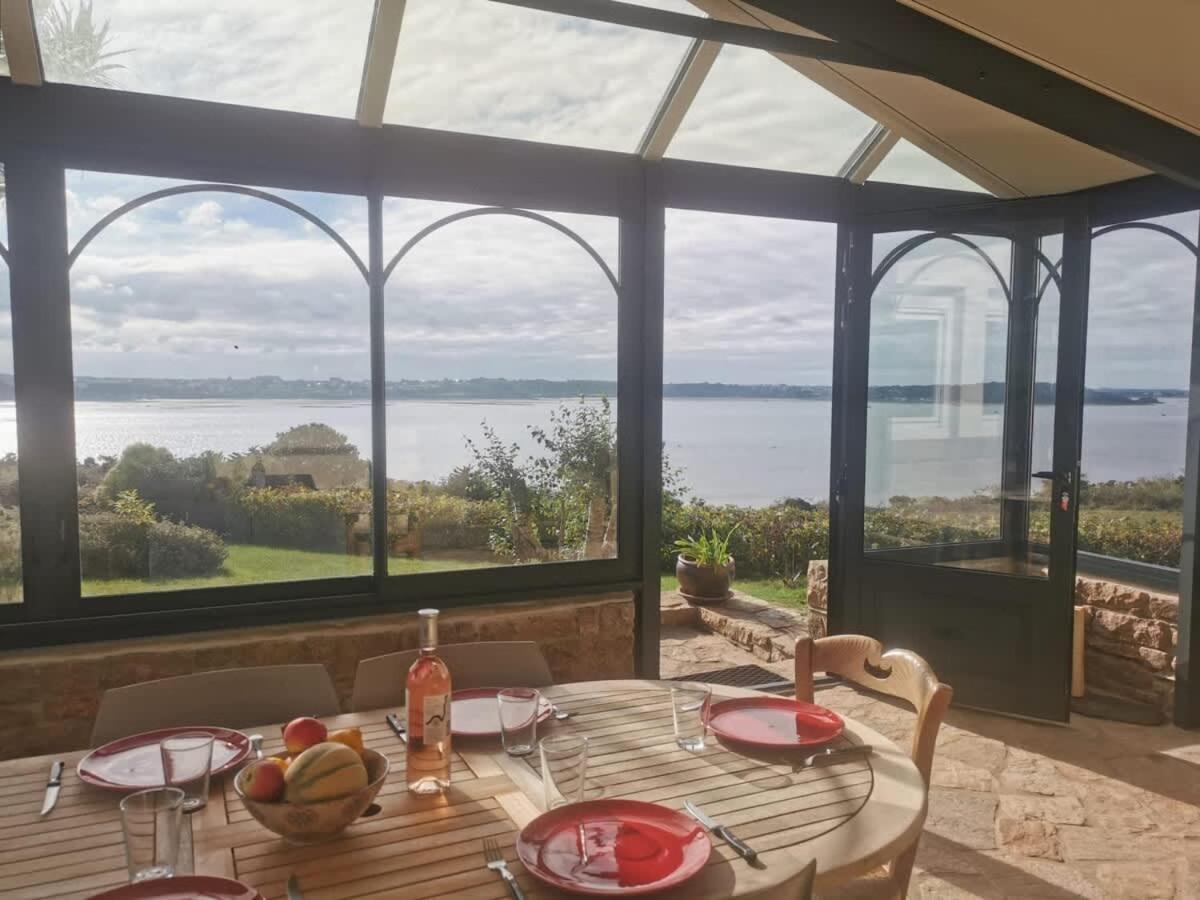 Plouézocʼh Kermartin - Maison De Famille Avec Vue Sur La Baie De Morlaix מראה חיצוני תמונה