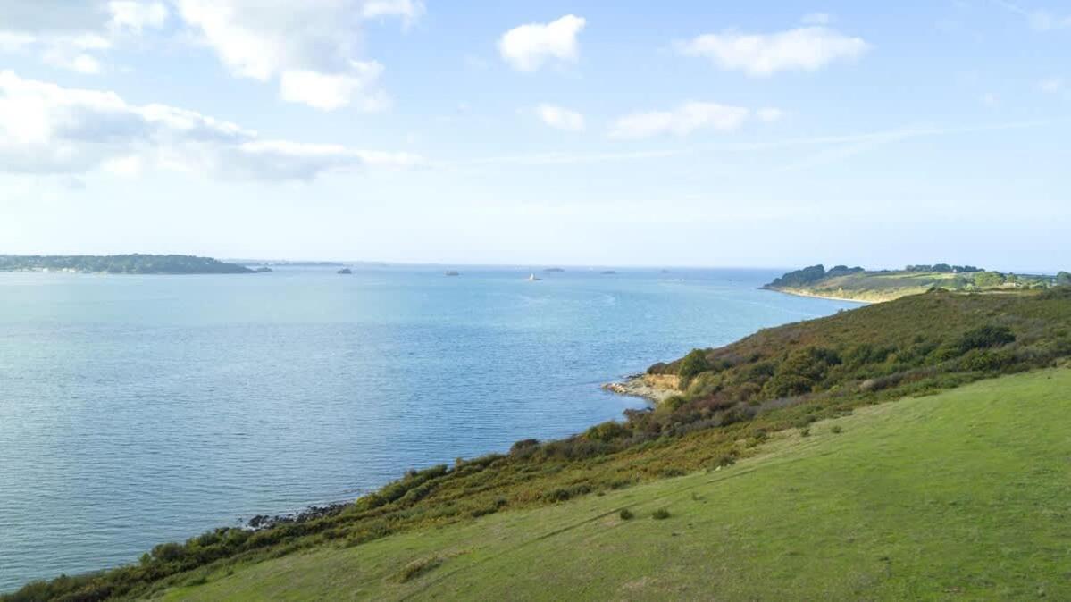 Plouézocʼh Kermartin - Maison De Famille Avec Vue Sur La Baie De Morlaix מראה חיצוני תמונה